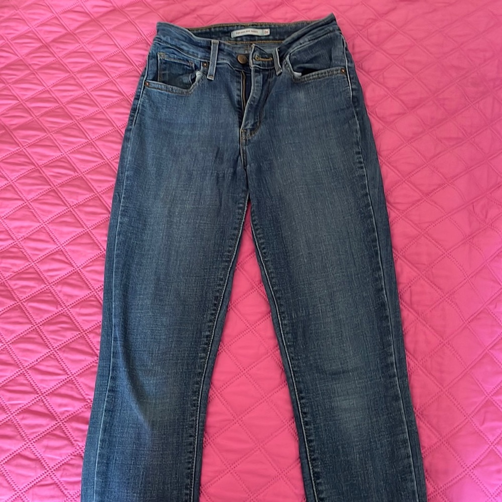 Levi’s 721 High Rise Skinny Jeans, Size 26 - Picture 1 of 2